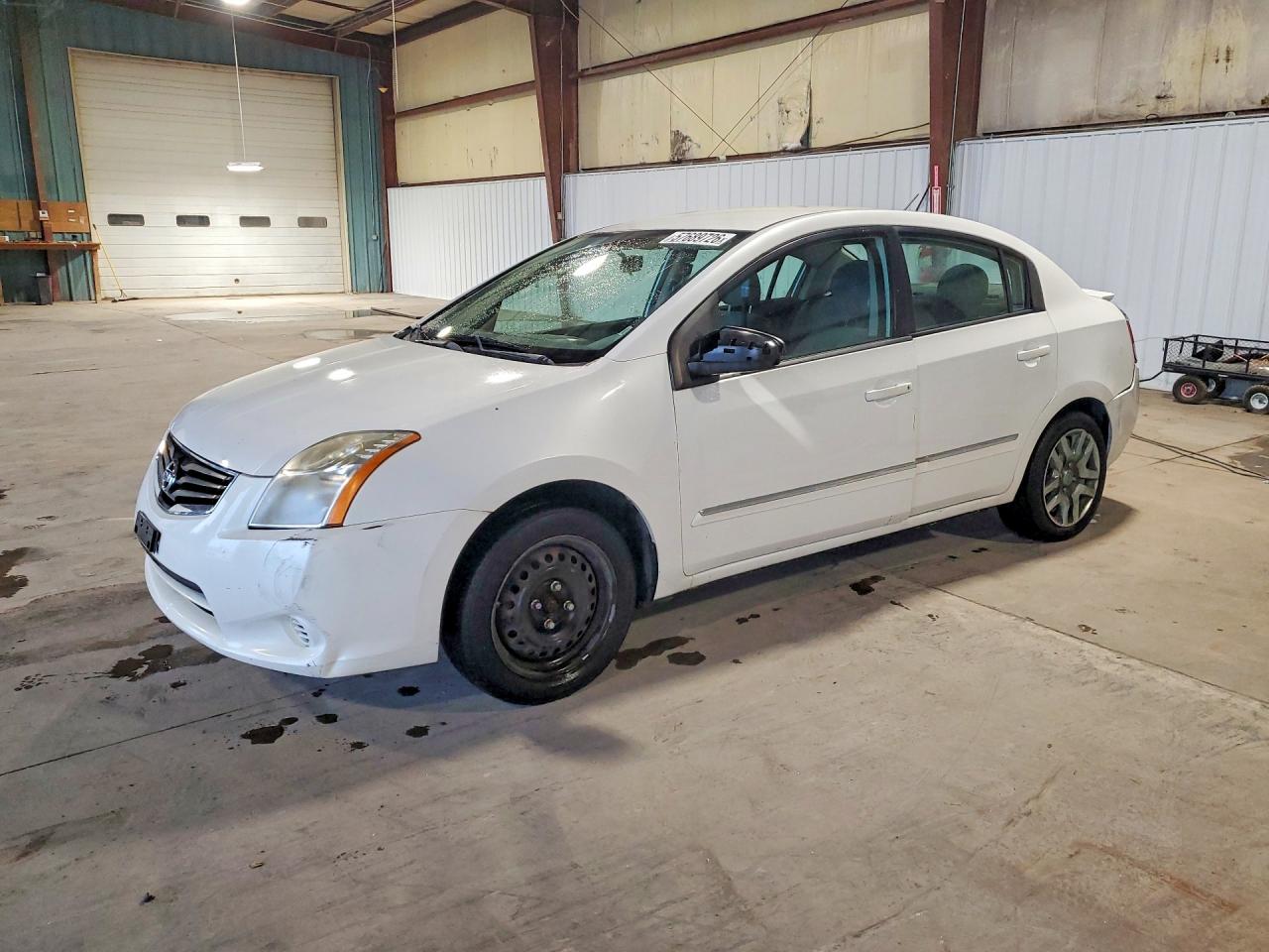 2011 Nissan Sentra Sl W/continuo White vin: 3N1AB6AP5BL701011