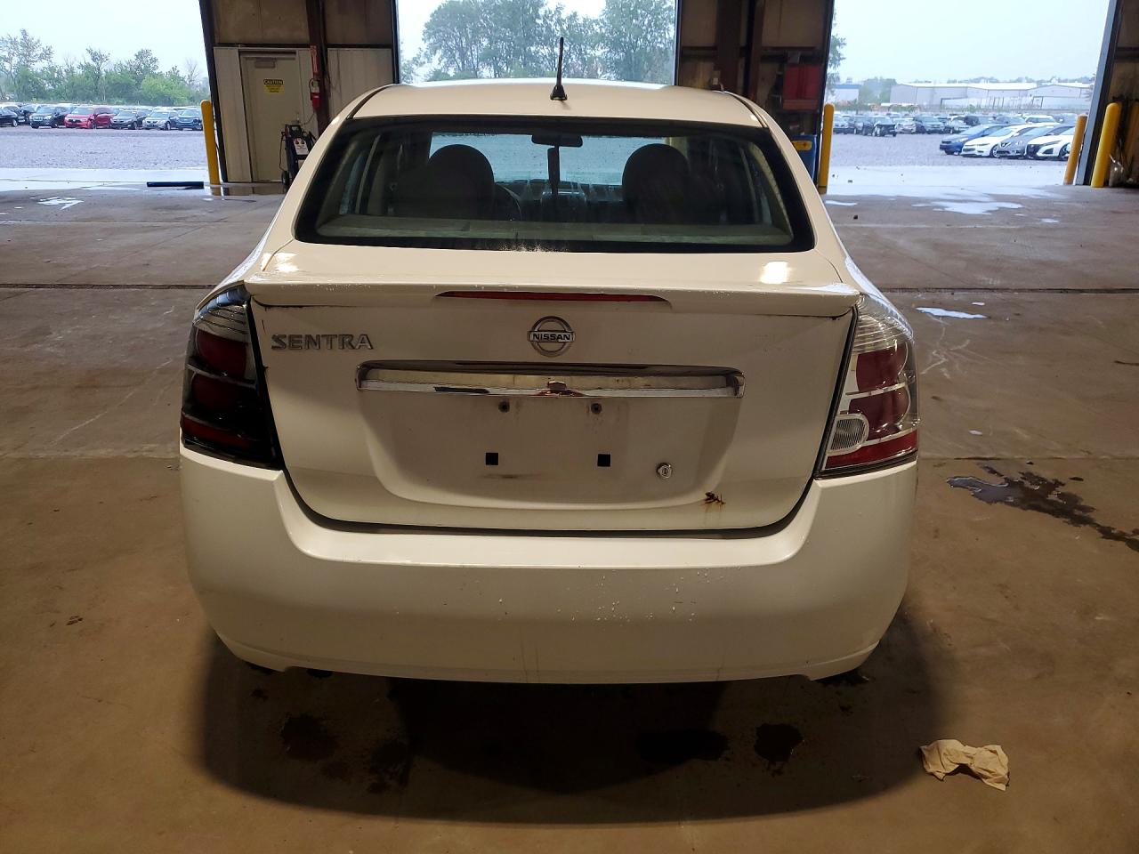 2011 Nissan Sentra Sl W/continuo White vin: 3N1AB6AP5BL701011