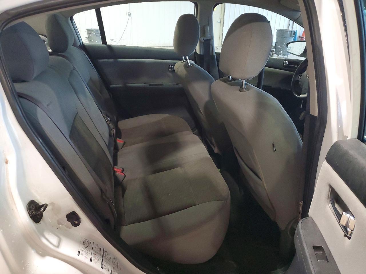 2011 Nissan Sentra Sl W/continuo White vin: 3N1AB6AP5BL701011
