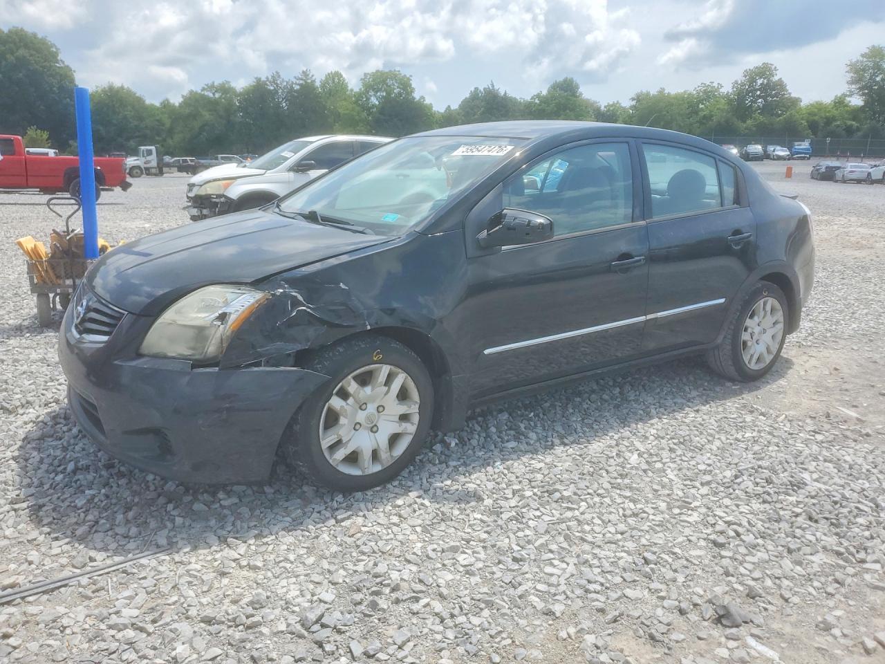 2011 Nissan Sentra 2.0 Black vin: 3N1AB6AP5BL703356