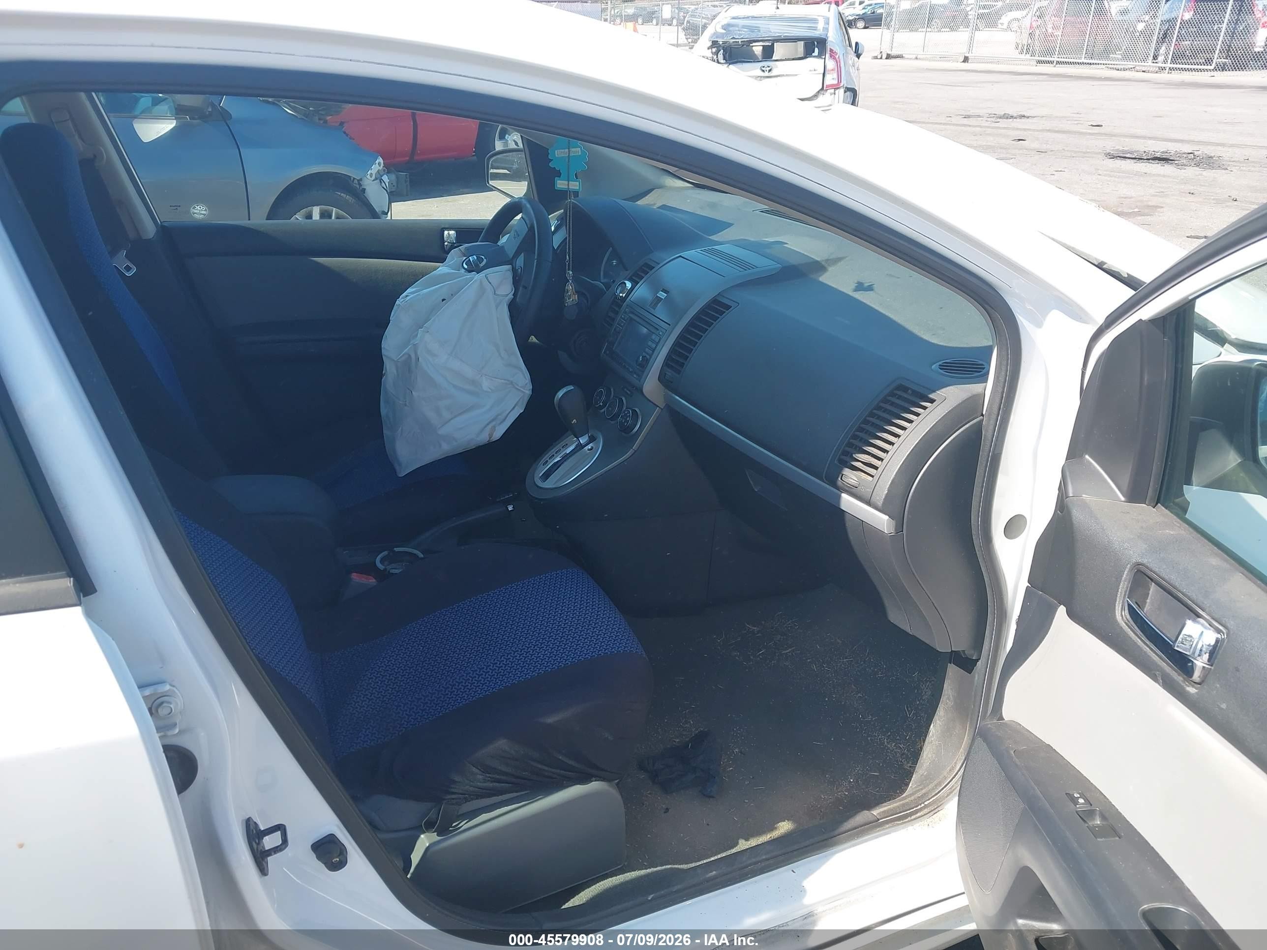 2011 Nissan Sentra 2.0sr White vin: 3N1AB6AP5BL707259