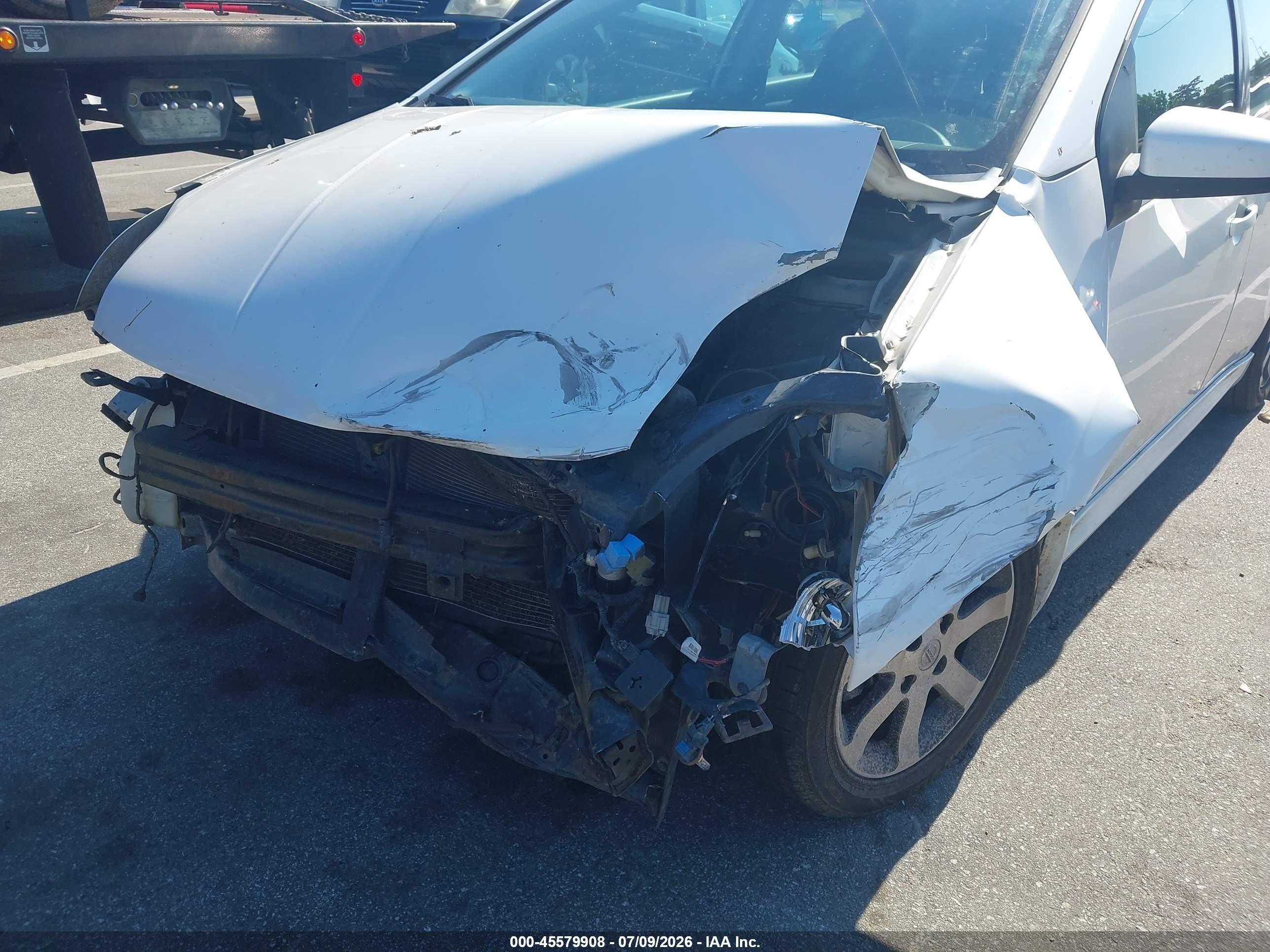 2011 Nissan Sentra 2.0sr White vin: 3N1AB6AP5BL707259