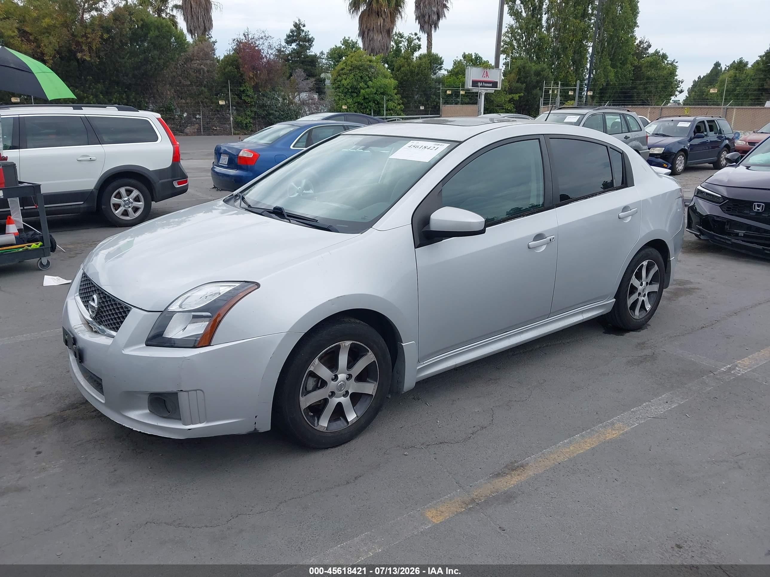 2011 Nissan Sentra 2.0sr Gray vin: 3N1AB6AP5BL713434
