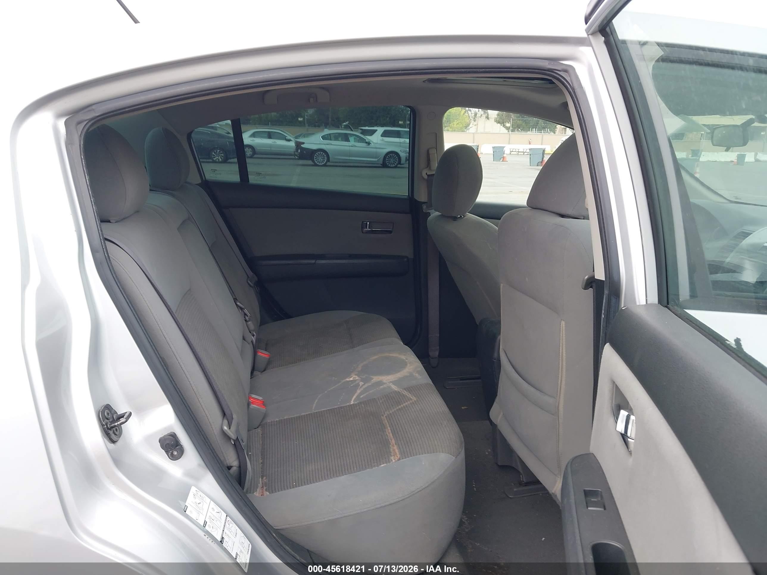 2011 Nissan Sentra 2.0sr Gray vin: 3N1AB6AP5BL713434