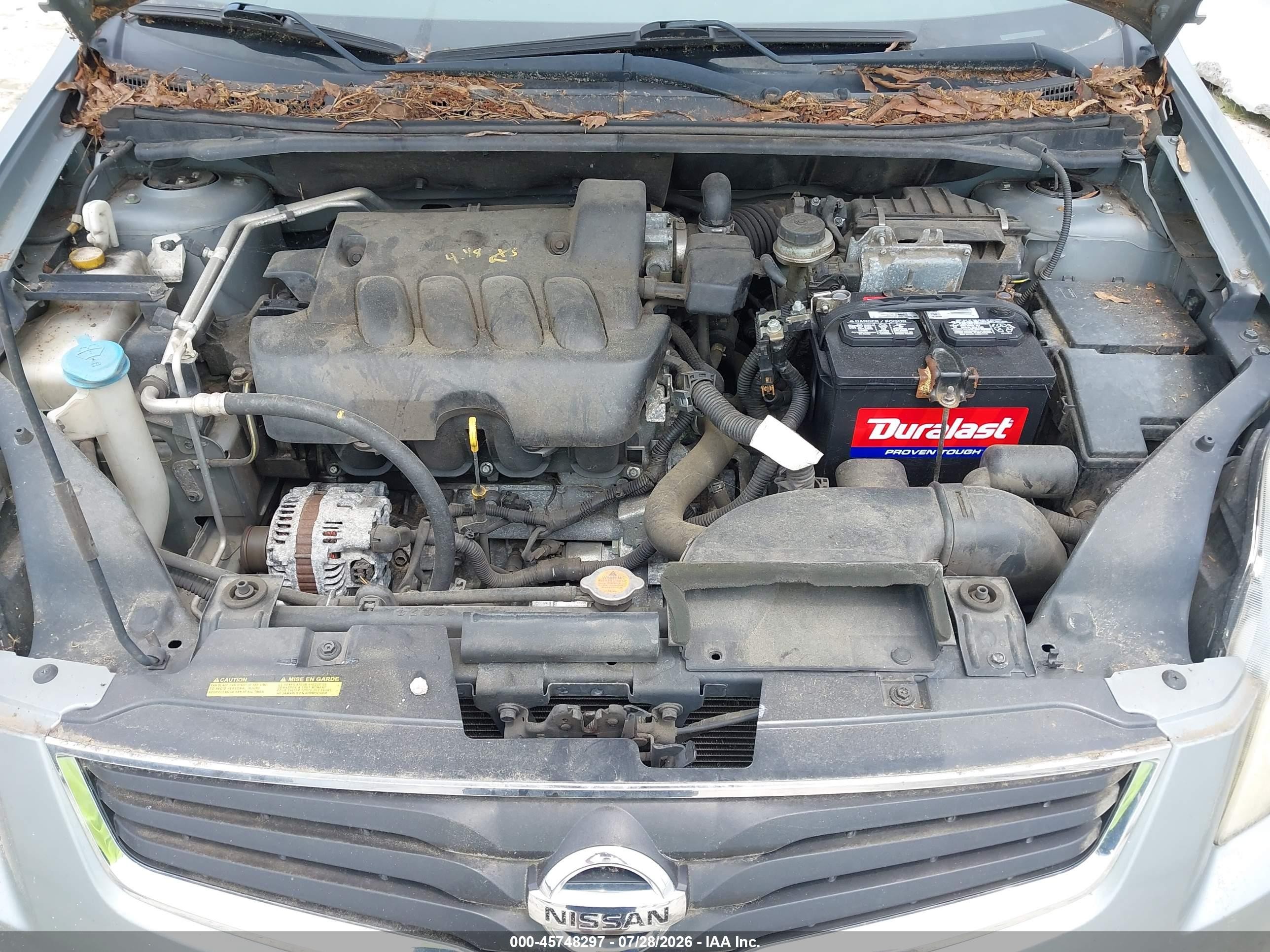 2011 Nissan Sentra 2.0sl Silver vin: 3N1AB6AP5BL730590
