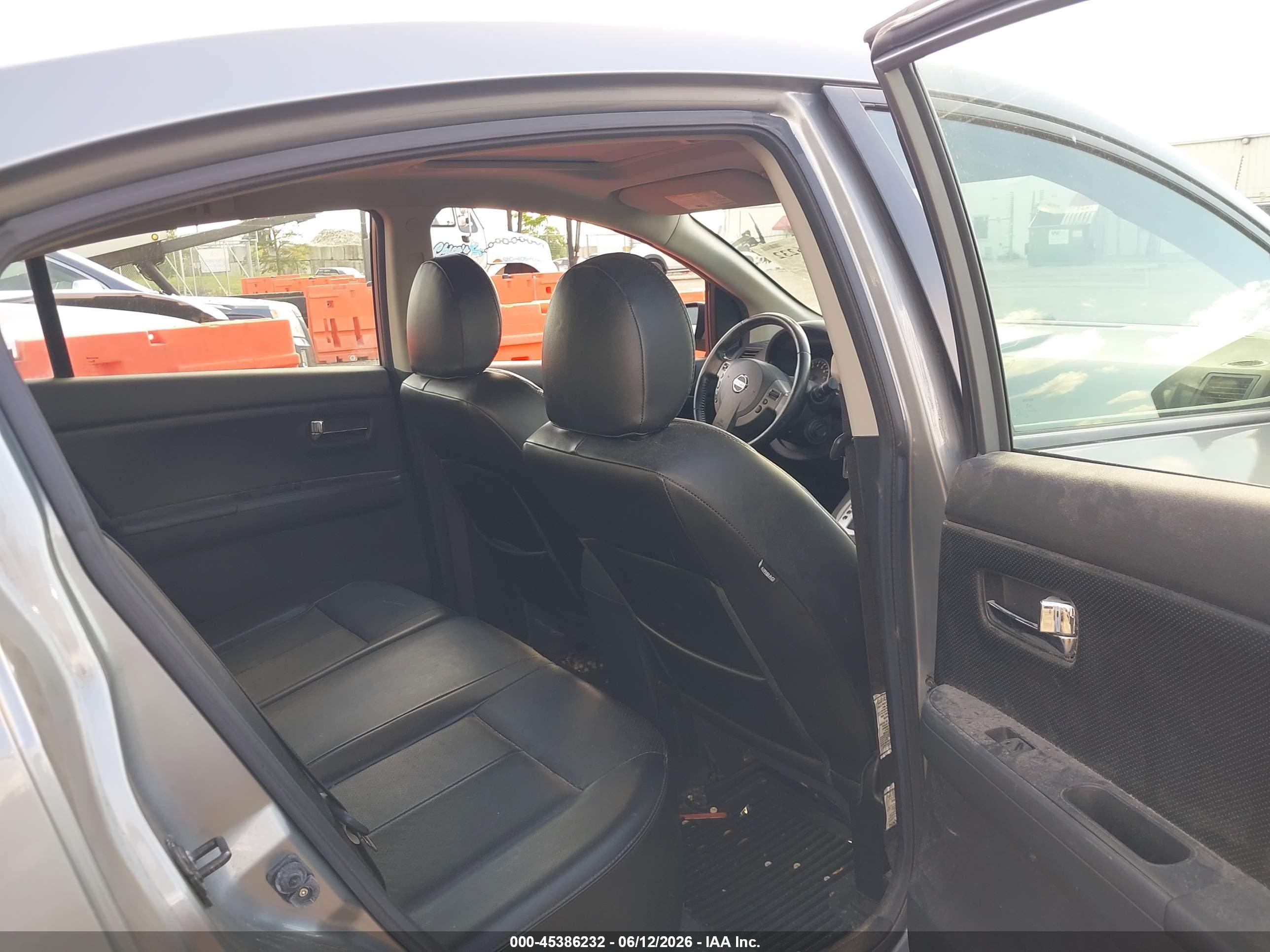2012 Nissan Sentra 2.0 Sl Серый vin: 3N1AB6AP5CL609253