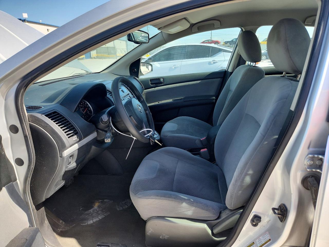 2012 Nissan Sentra 2.0/2.0s/sr/2.0sl Silver vin: 3N1AB6AP5CL611682