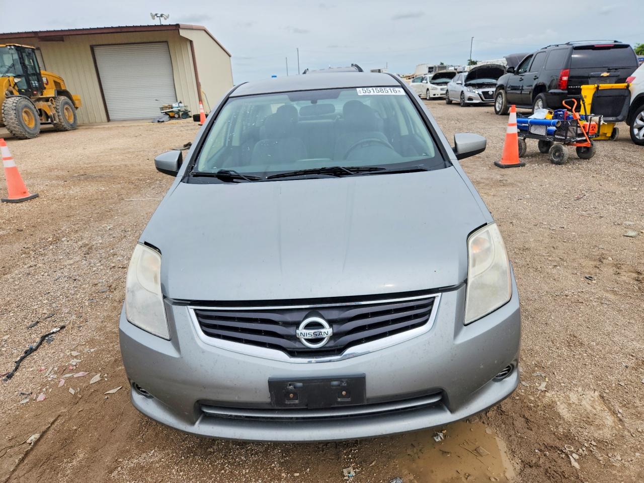 2012 Nissan Sentra Серебряный vin: 3N1AB6AP5CL624545