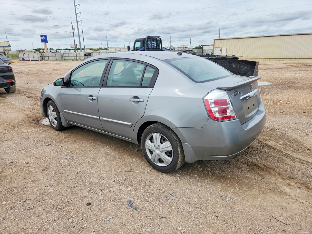 2012 Nissan Sentra Серебряный vin: 3N1AB6AP5CL624545