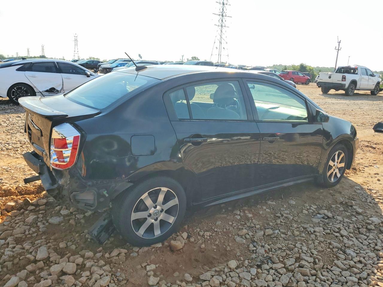 2012 Nissan Sentra 2.0 Black vin: 3N1AB6AP5CL629020