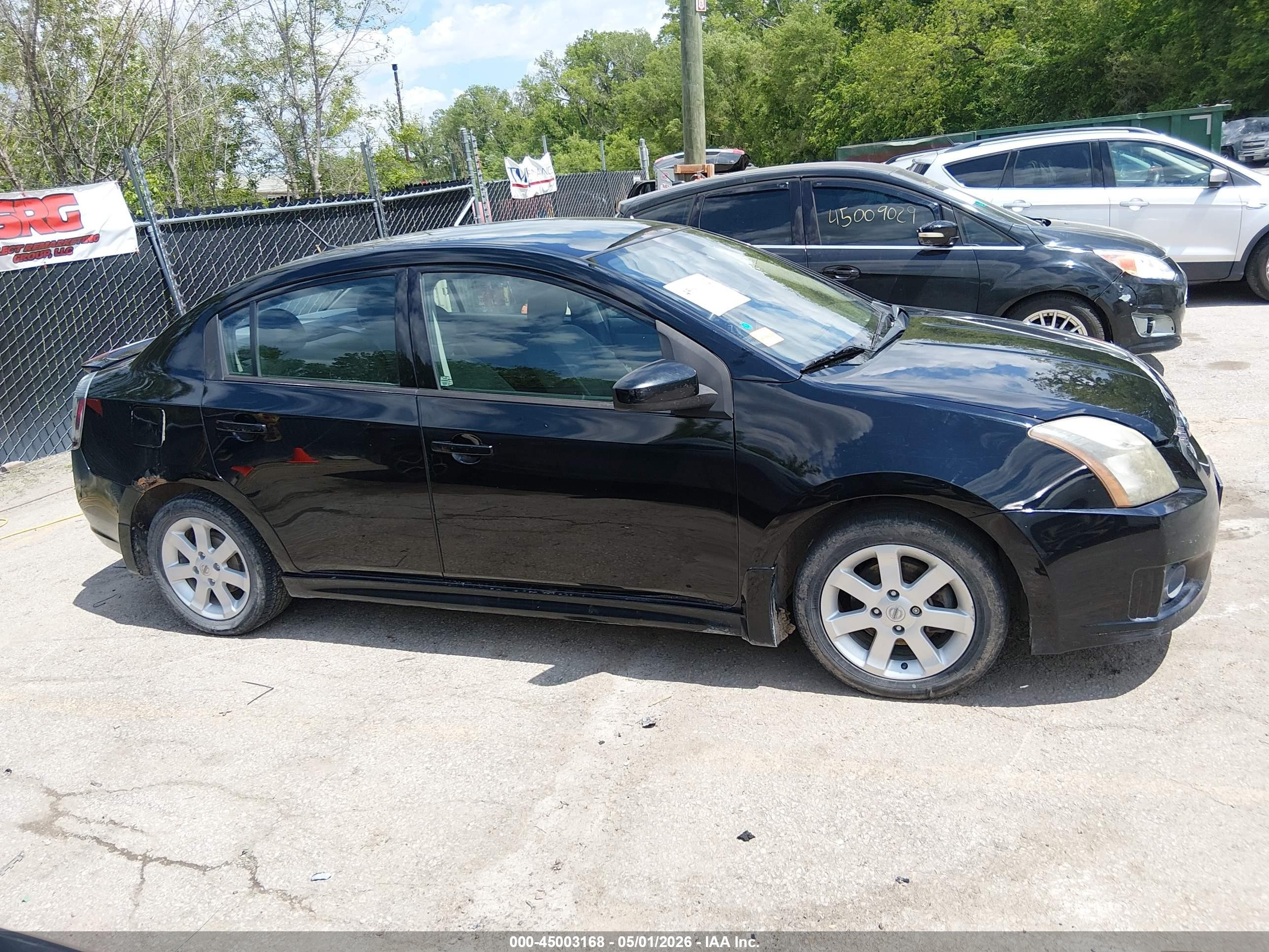 2012 Nissan Sentra 2.0 Sr Black vin: 3N1AB6AP5CL665399