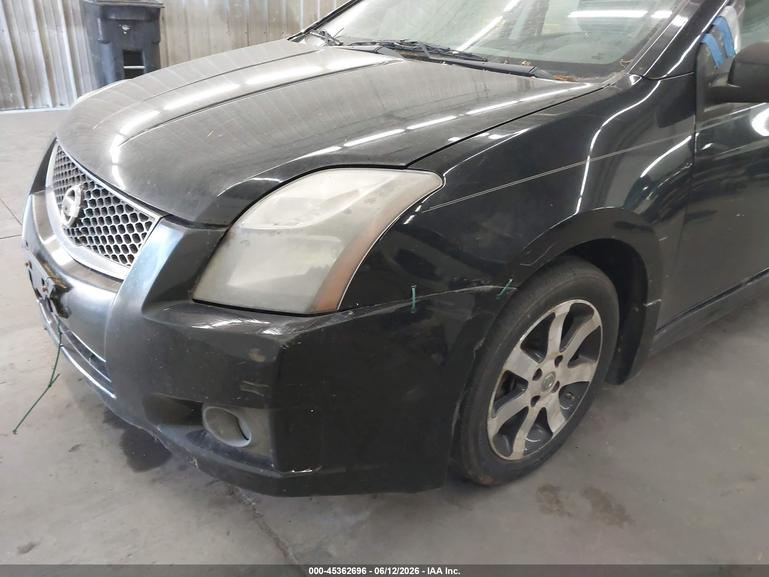 2012 Nissan Sentra 2.0 Sr Dark Blue vin: 3N1AB6AP5CL673700