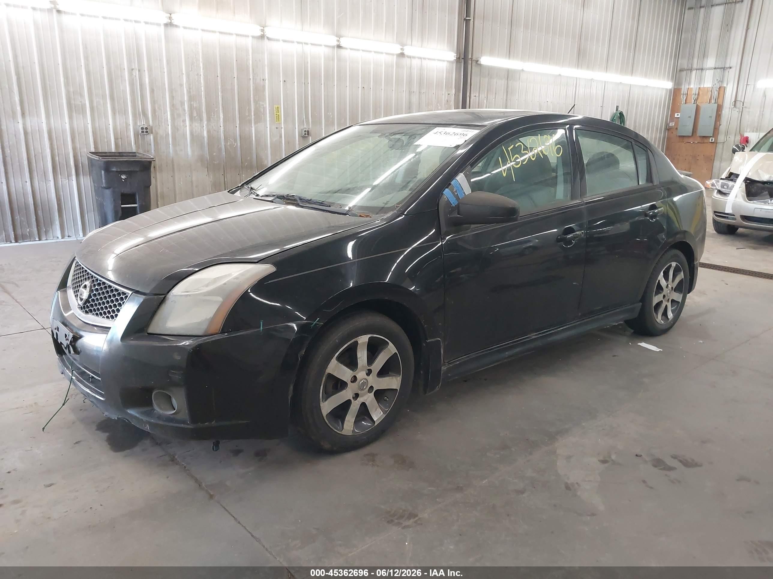 2012 Nissan Sentra 2.0 Sr Dark Blue vin: 3N1AB6AP5CL673700