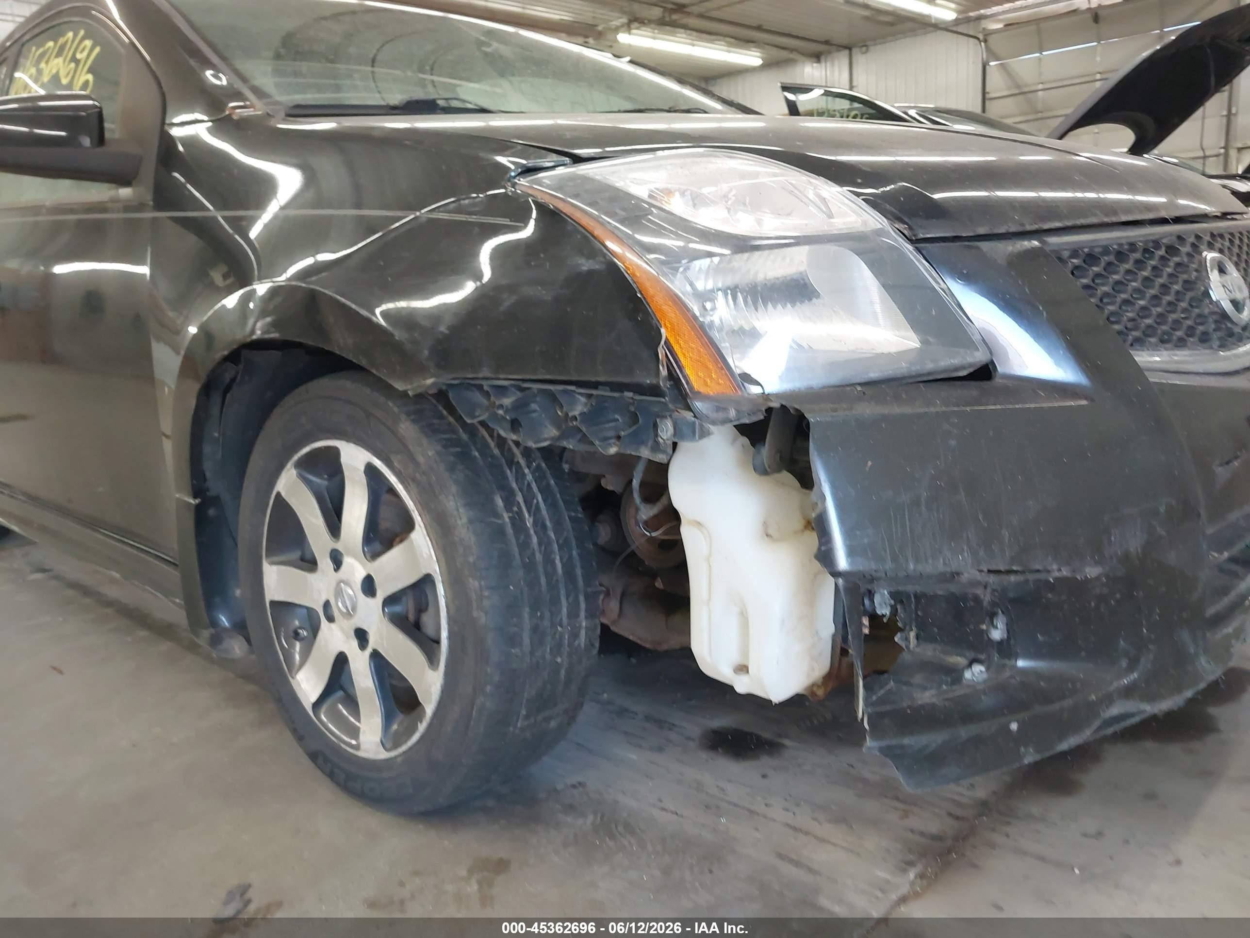 2012 Nissan Sentra 2.0 Sr Dark Blue vin: 3N1AB6AP5CL673700