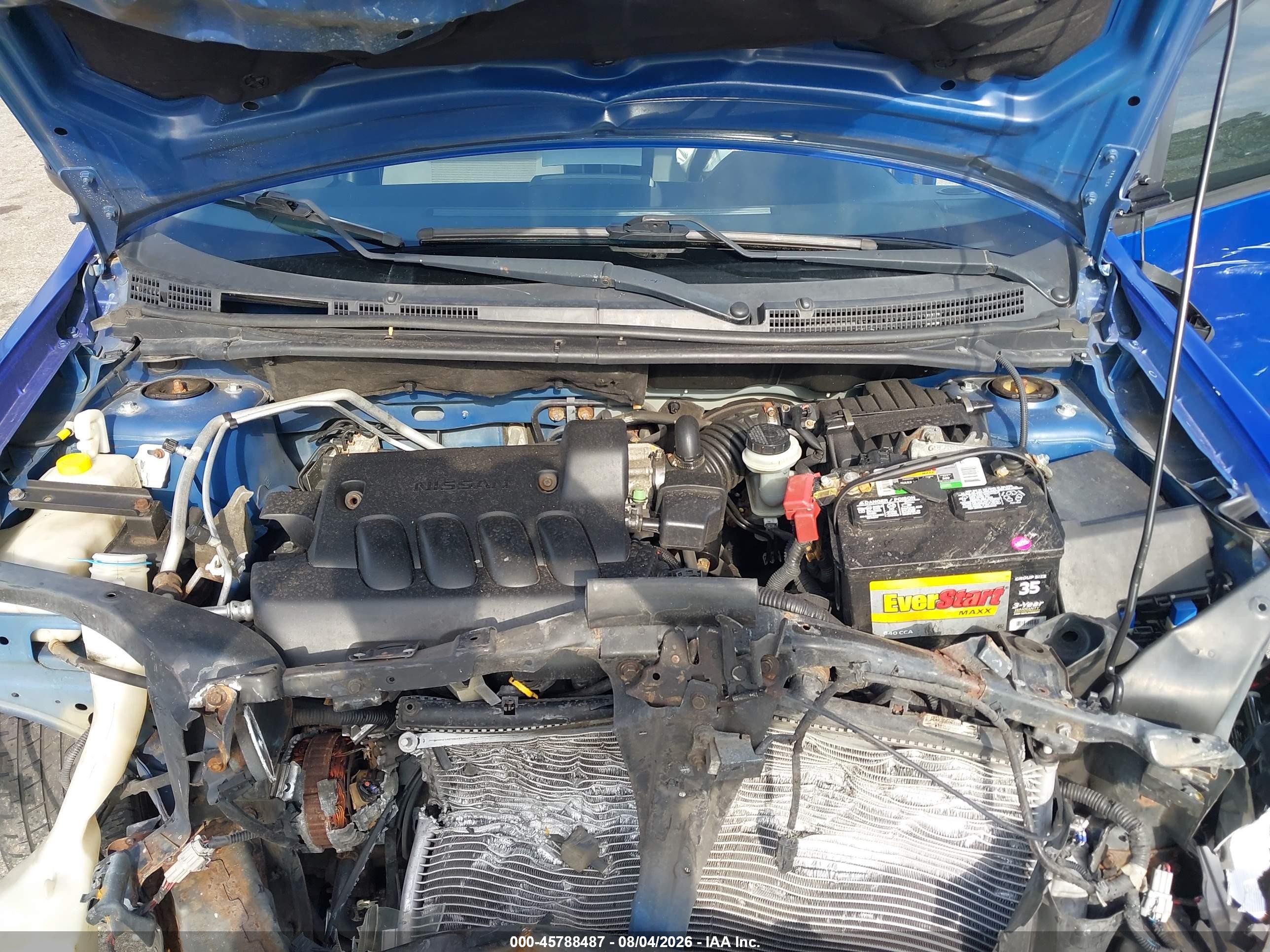 2012 Nissan Sentra 2.0 Sr Blue vin: 3N1AB6AP5CL675849