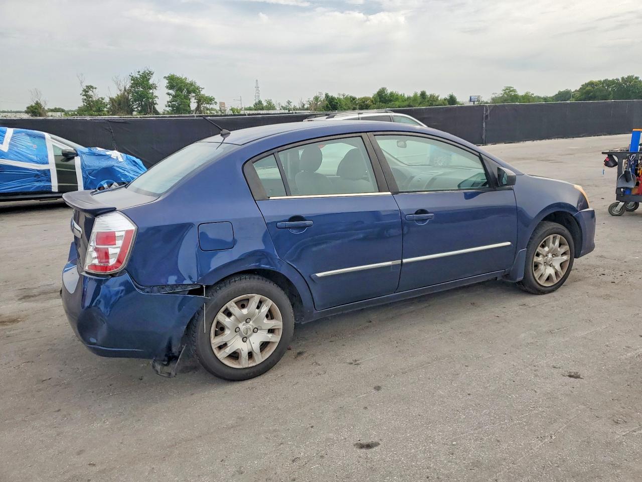 2012 Nissan Sentra 2.0 Blue vin: 3N1AB6AP5CL694711