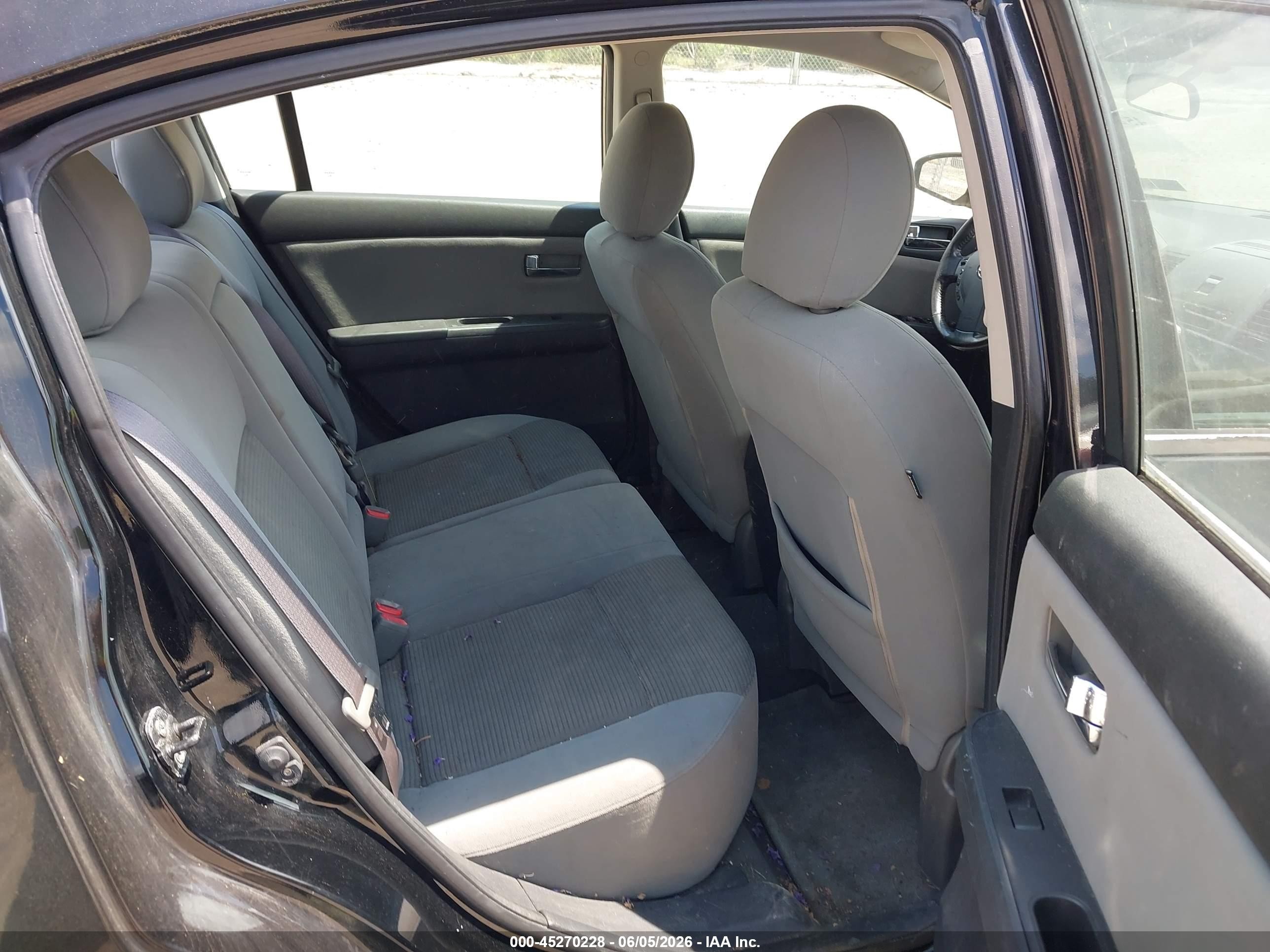 2012 Nissan Sentra 2.0 Sr Black vin: 3N1AB6AP5CL705531