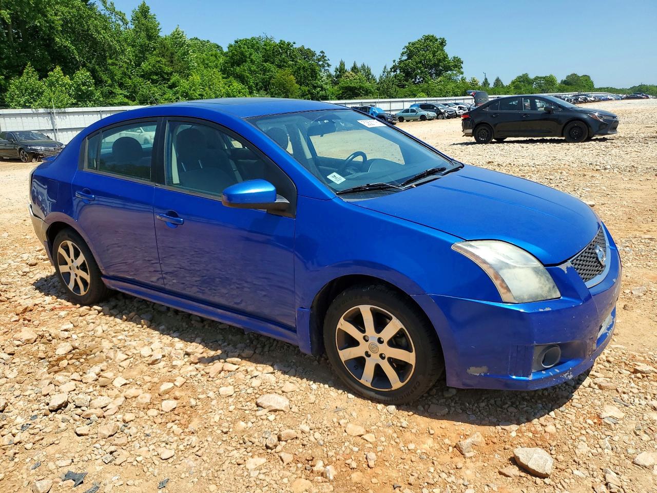 2012 Nissan Sentra 2.0 Blue vin: 3N1AB6AP5CL712088