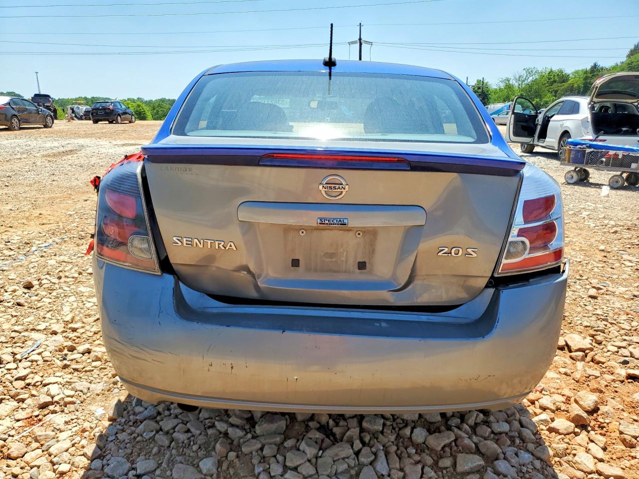 2012 Nissan Sentra 2.0 Blue vin: 3N1AB6AP5CL712088