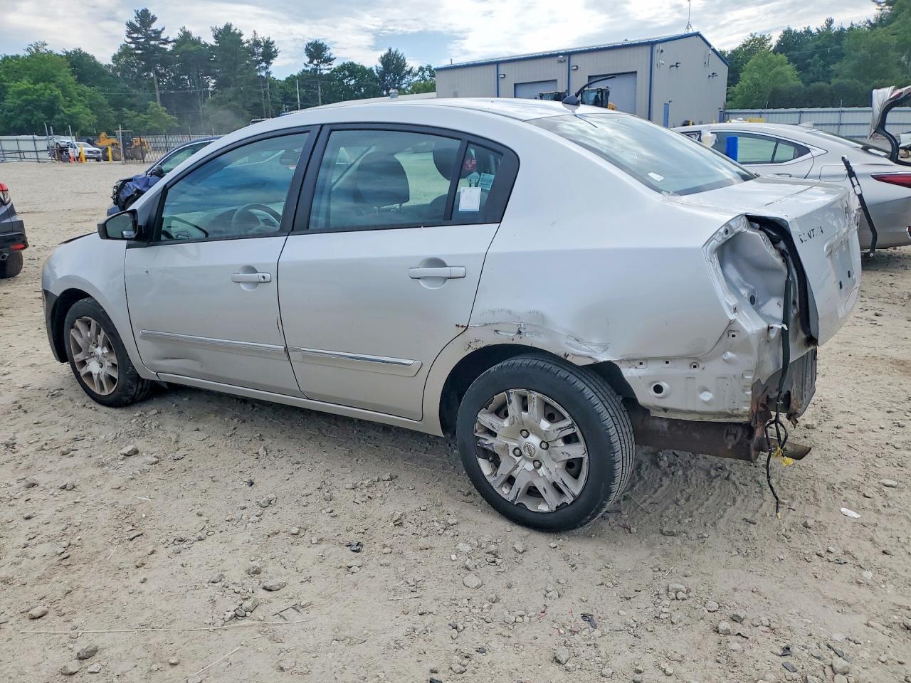 2012 Nissan Sentra 2.0 Silver vin: 3N1AB6AP5CL717095
