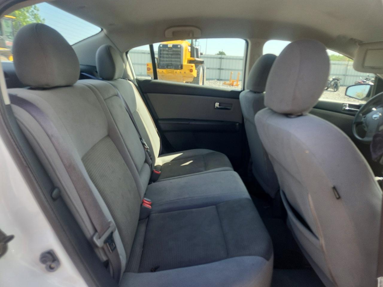2012 Nissan Sentra White vin: 3N1AB6AP5CL718196