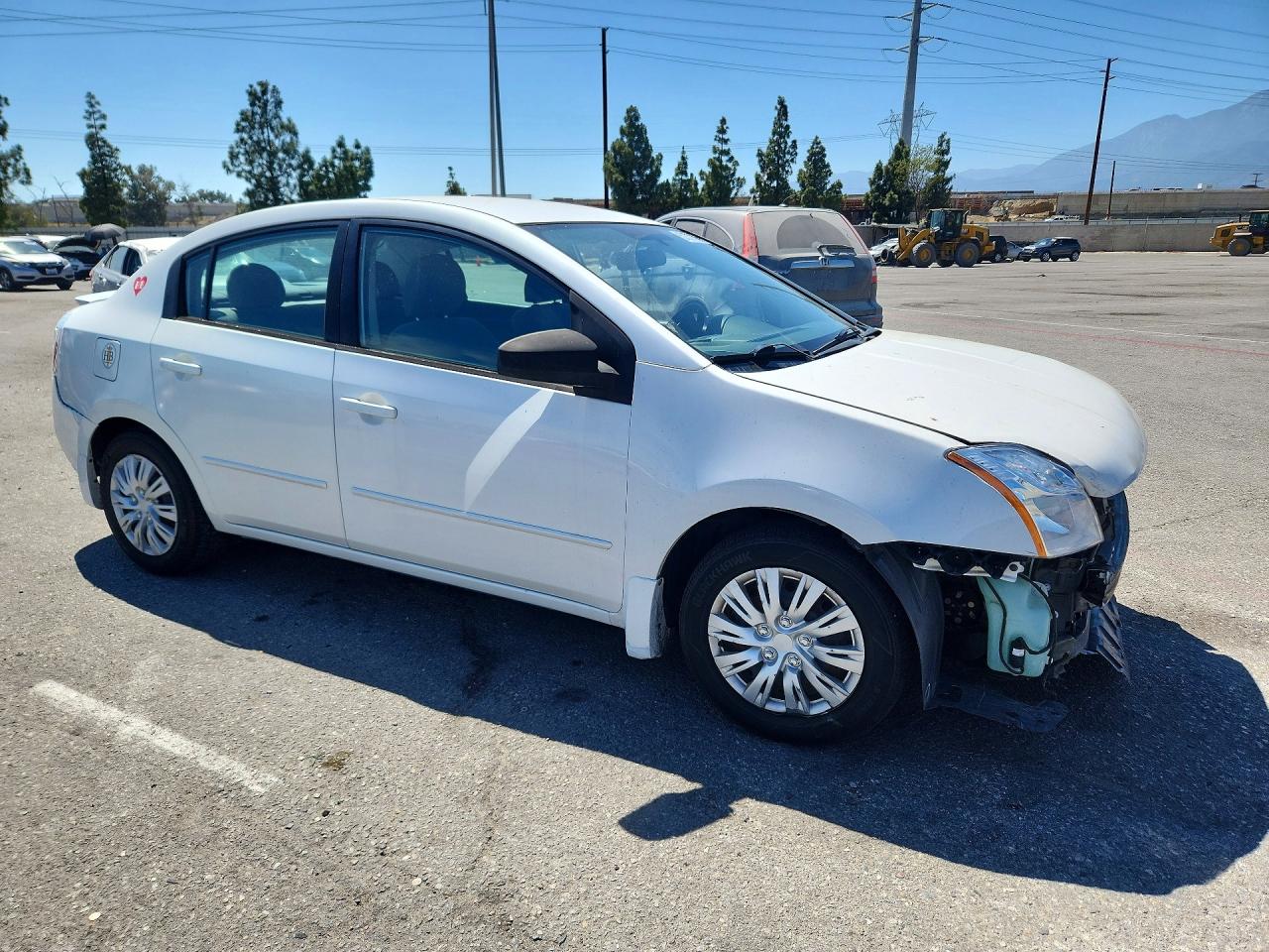 2012 Nissan Sentra 2.0 White vin: 3N1AB6AP5CL725858