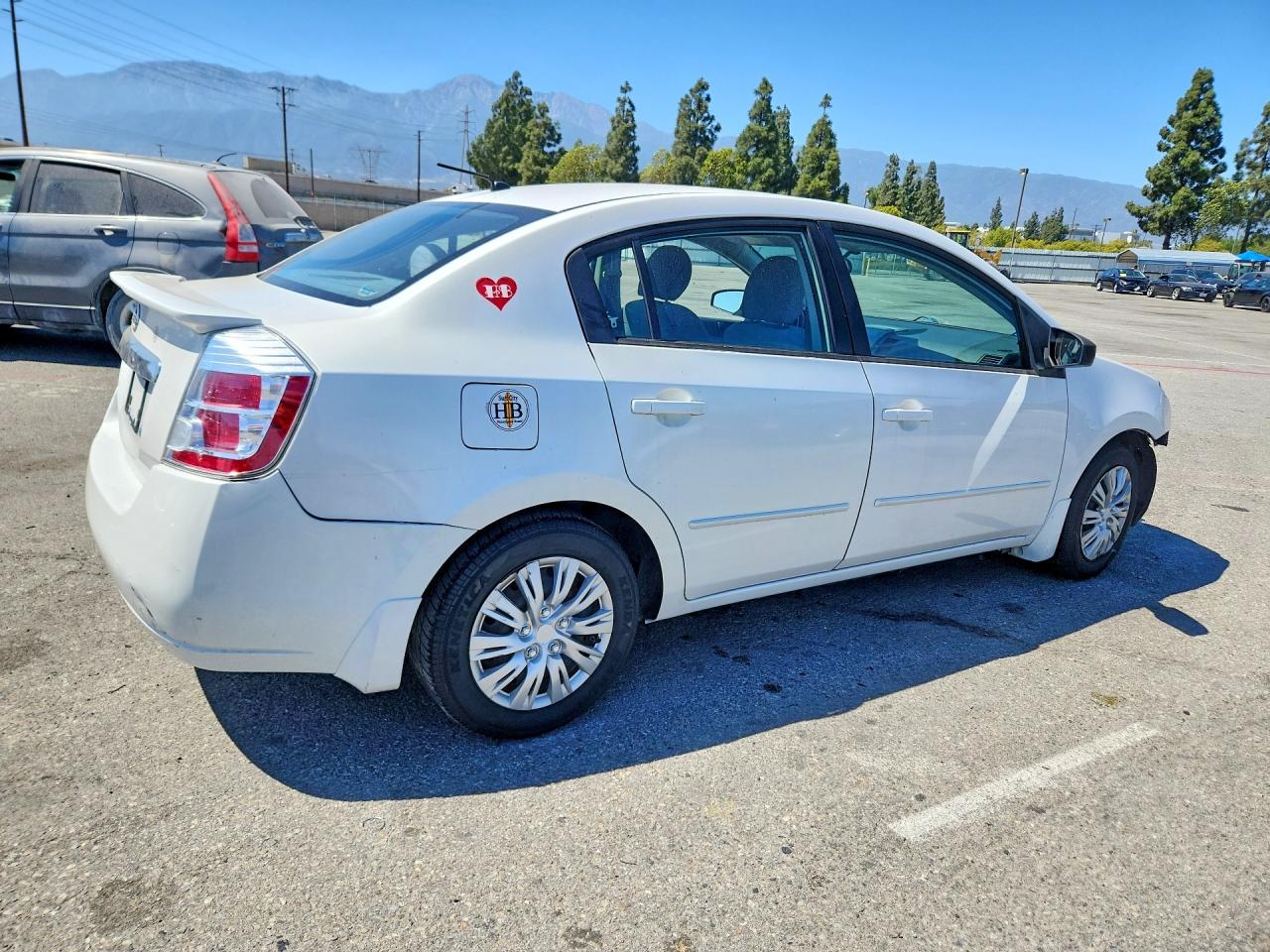 2012 Nissan Sentra 2.0 White vin: 3N1AB6AP5CL725858