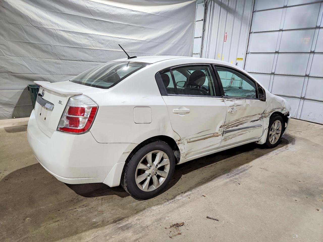 2012 Nissan Sentra 2.0 White vin: 3N1AB6AP5CL727299