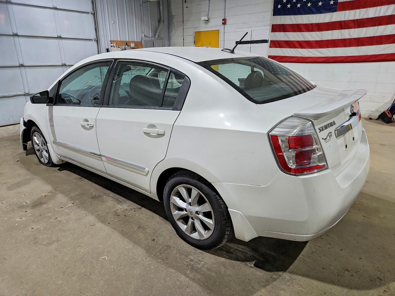2012 Nissan Sentra 2.0 White vin: 3N1AB6AP5CL727299