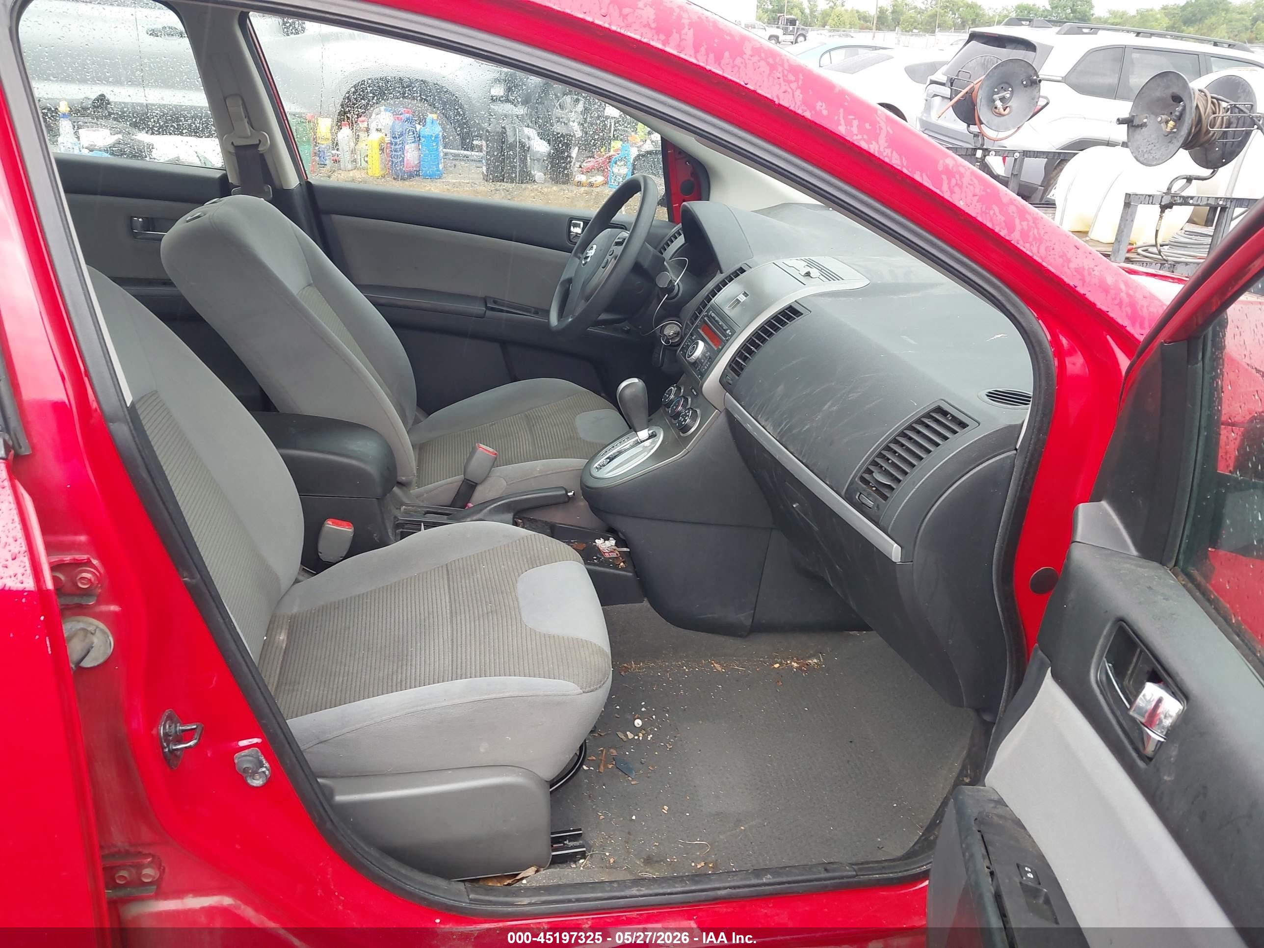 2012 Nissan Sentra 2.0 Sr Red vin: 3N1AB6AP5CL730185