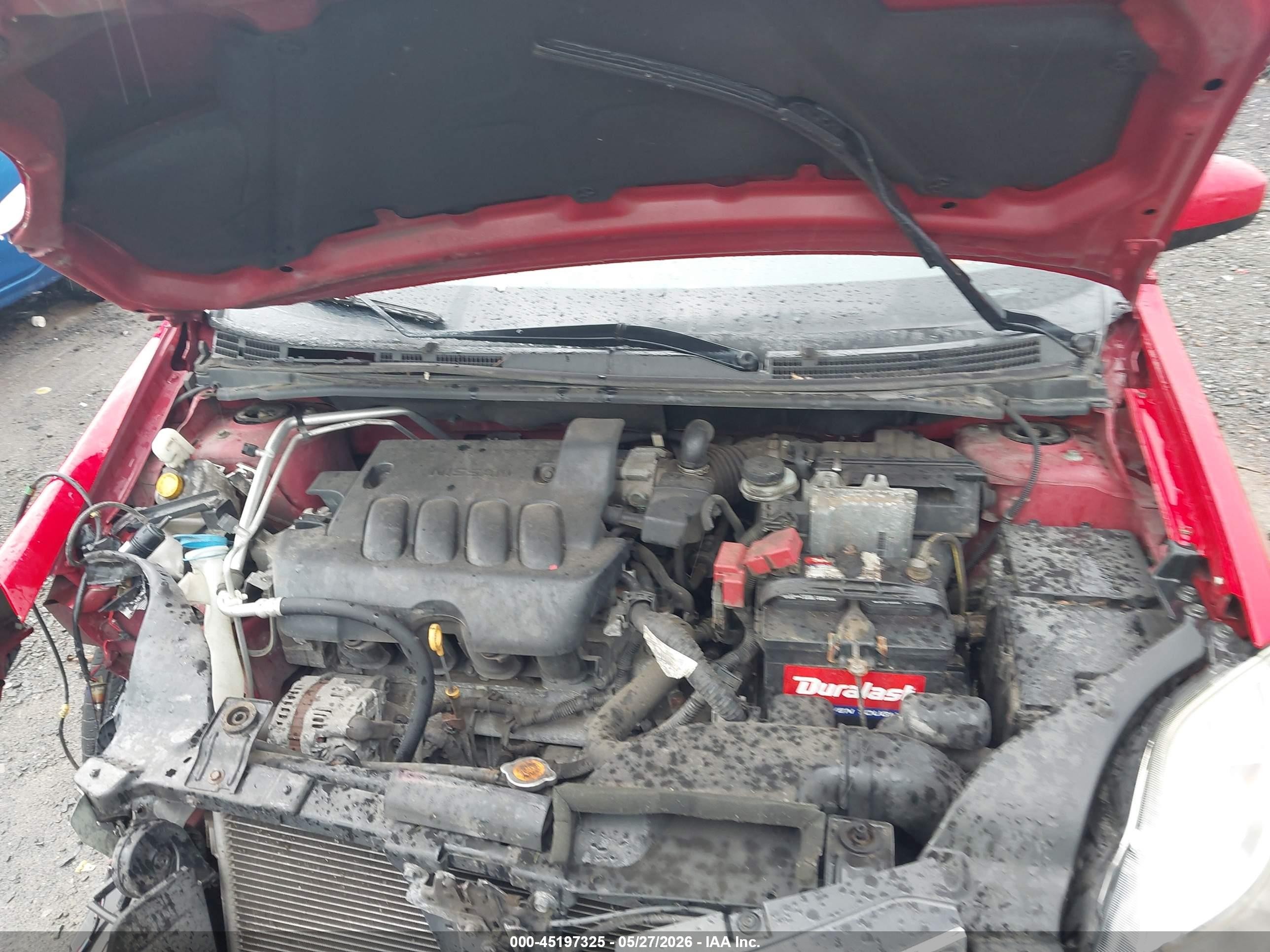 2012 Nissan Sentra 2.0 Sr Red vin: 3N1AB6AP5CL730185