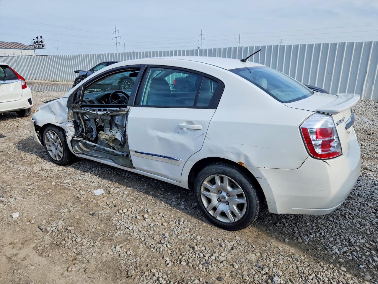 2012 Nissan Sentra 2.0 White vin: 3N1AB6AP5CL730560