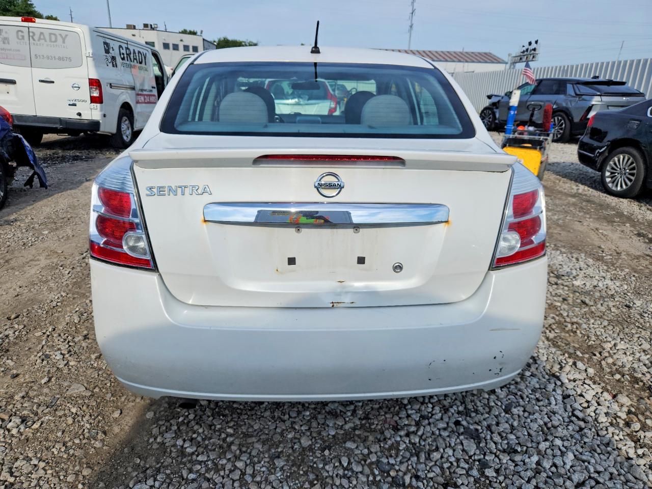 2012 Nissan Sentra 2.0 White vin: 3N1AB6AP5CL730560