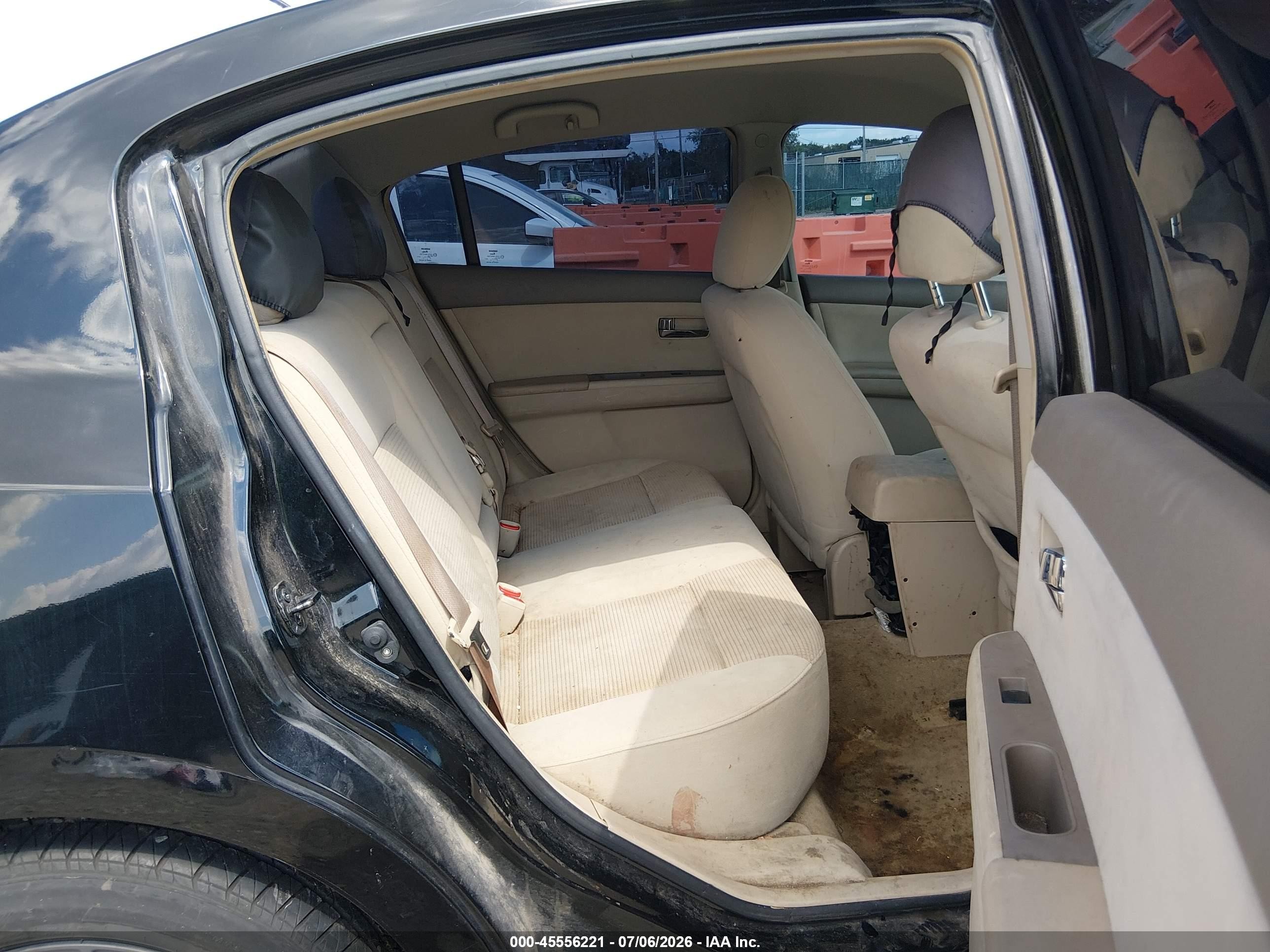 2012 Nissan Sentra 2.0 S Черный vin: 3N1AB6AP5CL737136
