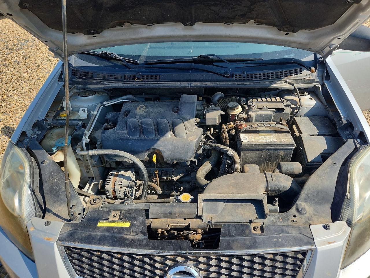 2012 Nissan Sentra 2.0 Серебряный vin: 3N1AB6AP5CL741056