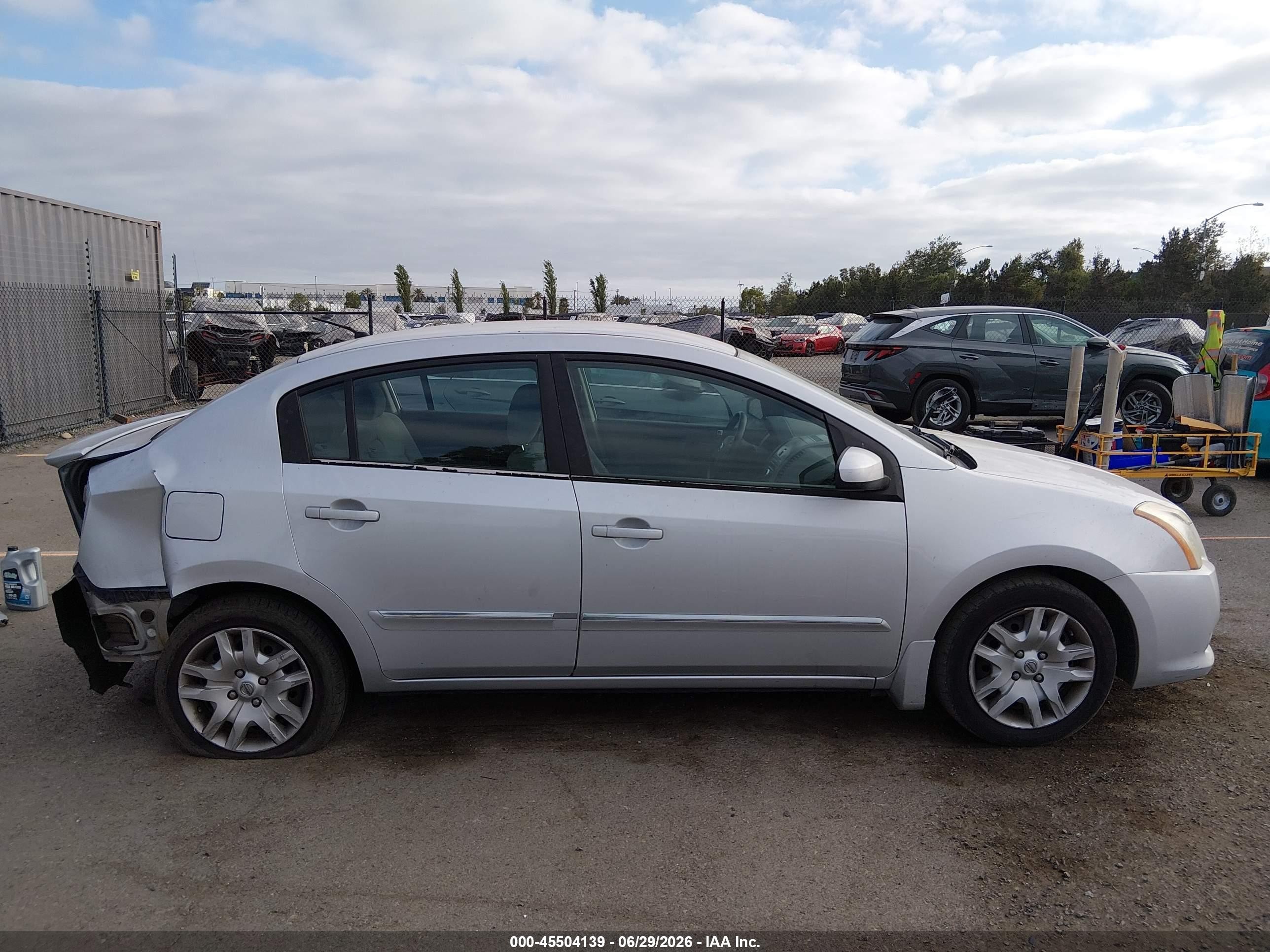 2012 Nissan Sentra 2.0 S Gray vin: 3N1AB6AP5CL749139