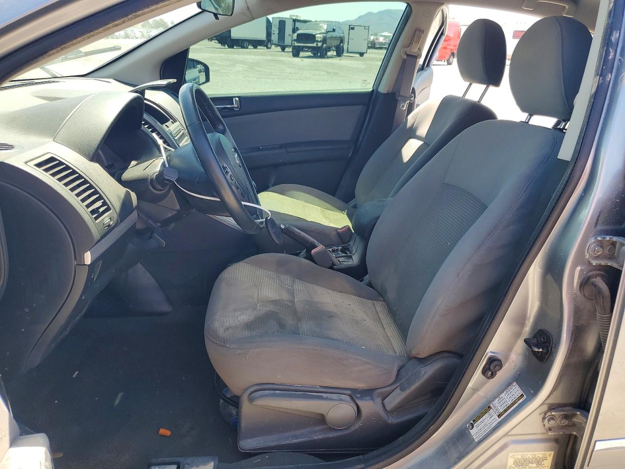 2012 Nissan Sentra 2.0 Gray vin: 3N1AB6AP5CL759444
