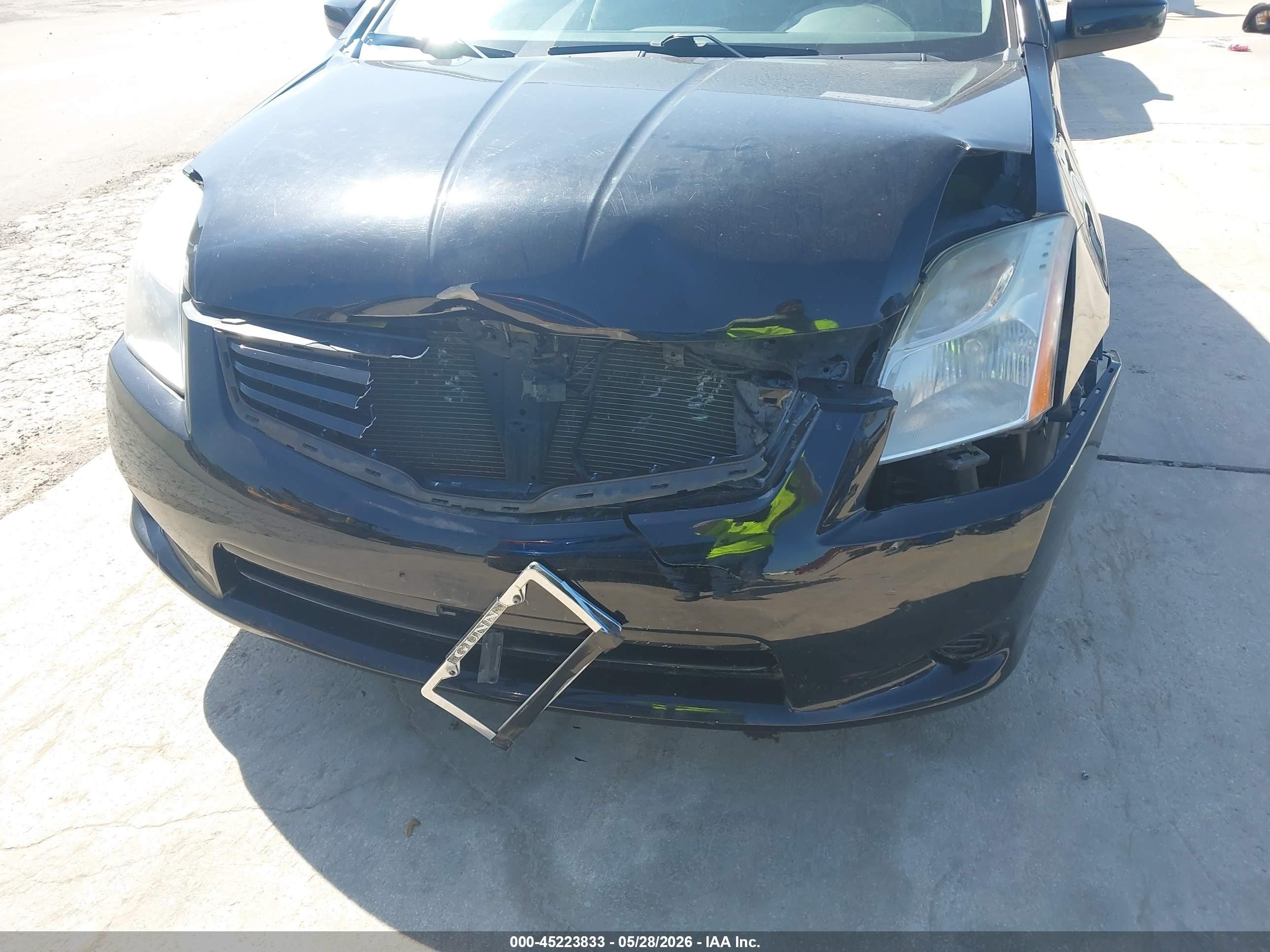 2012 Nissan Sentra 2.0 S Black vin: 3N1AB6AP5CL763090