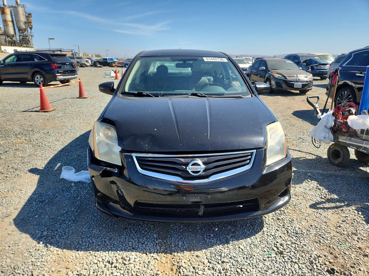 2012 Nissan Sentra 2.0 Black vin: 3N1AB6AP5CL765051