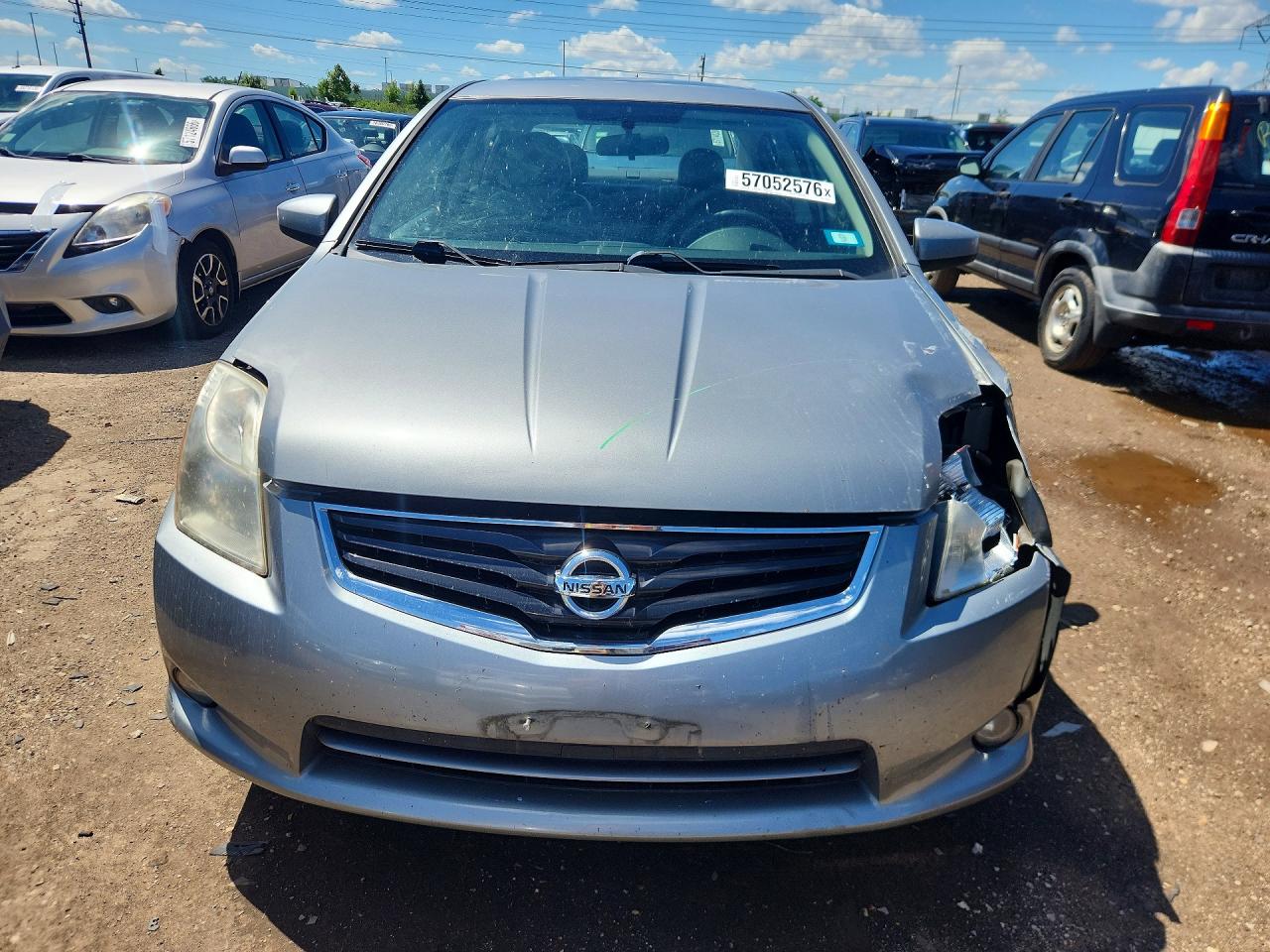 2012 Nissan Sentra 2.0 Silver vin: 3N1AB6AP5CL766183