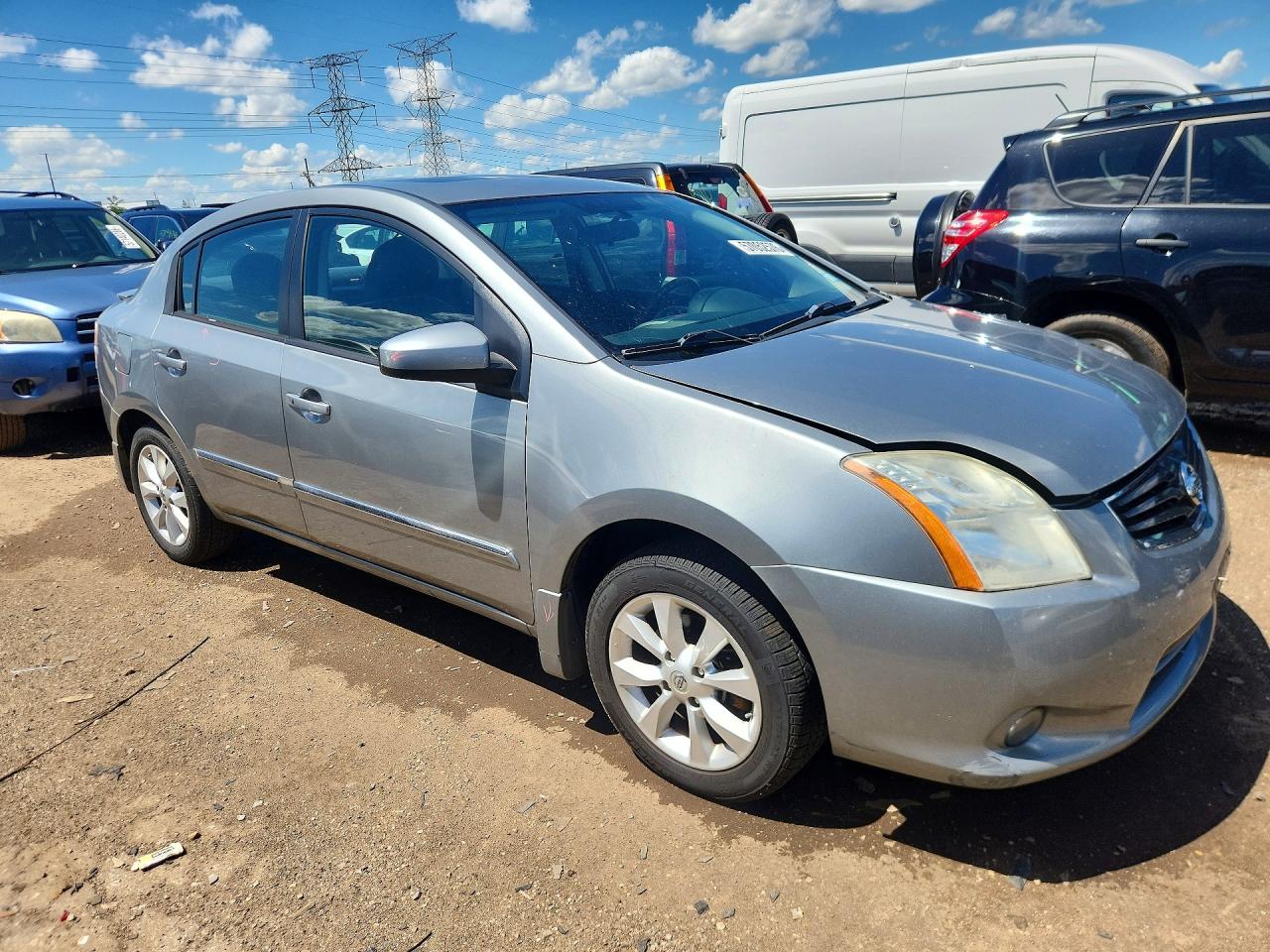 2012 Nissan Sentra 2.0 Silver vin: 3N1AB6AP5CL766183