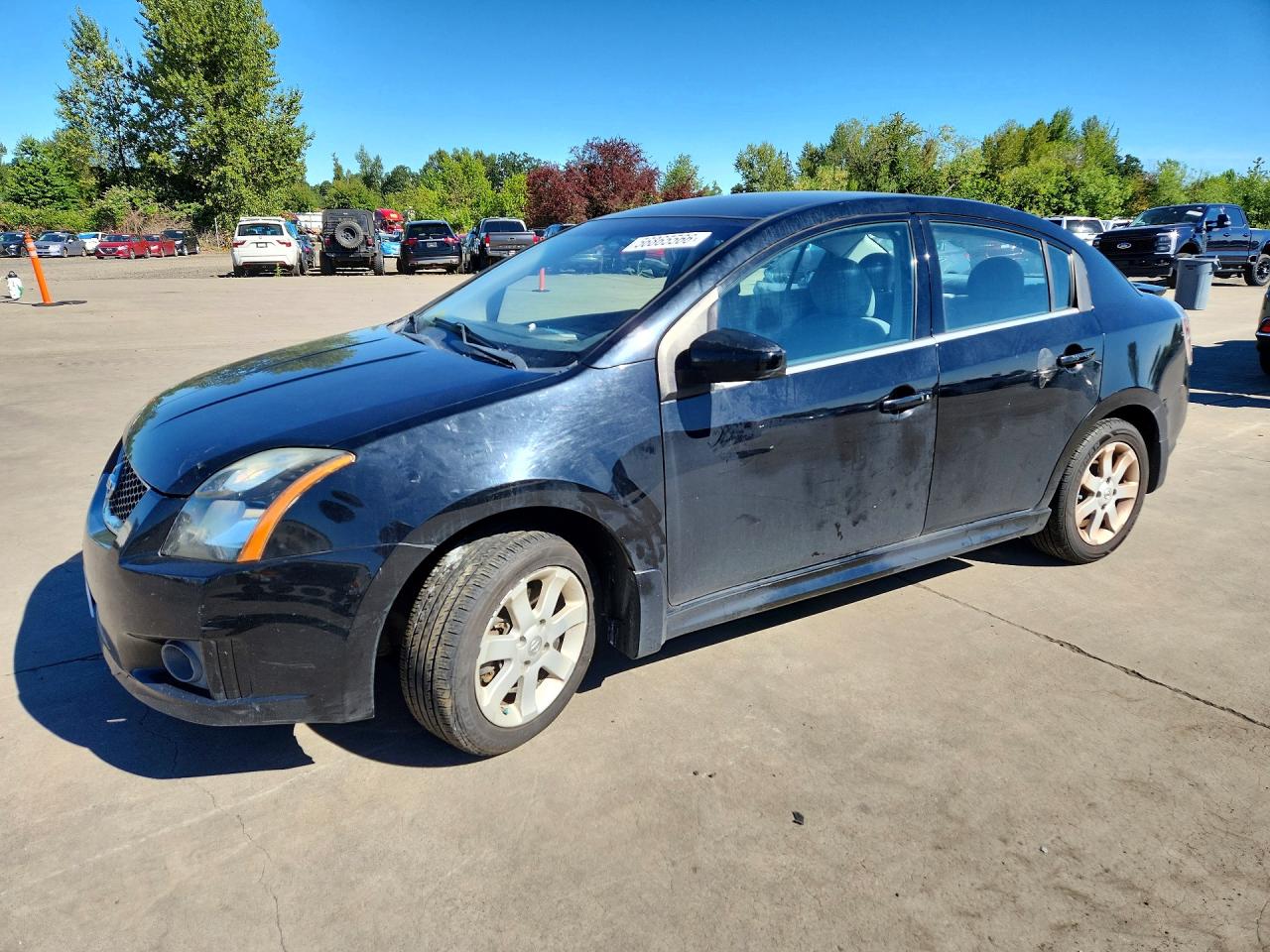 2012 Nissan Sentra 2.0 Black vin: 3N1AB6AP5CL779340