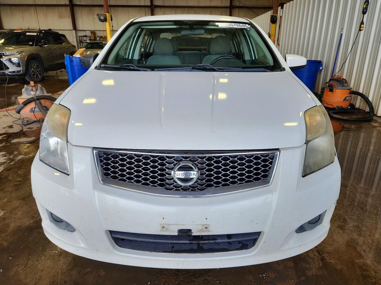2012 Nissan Sentra 2.0 White vin: 3N1AB6AP5CL780990