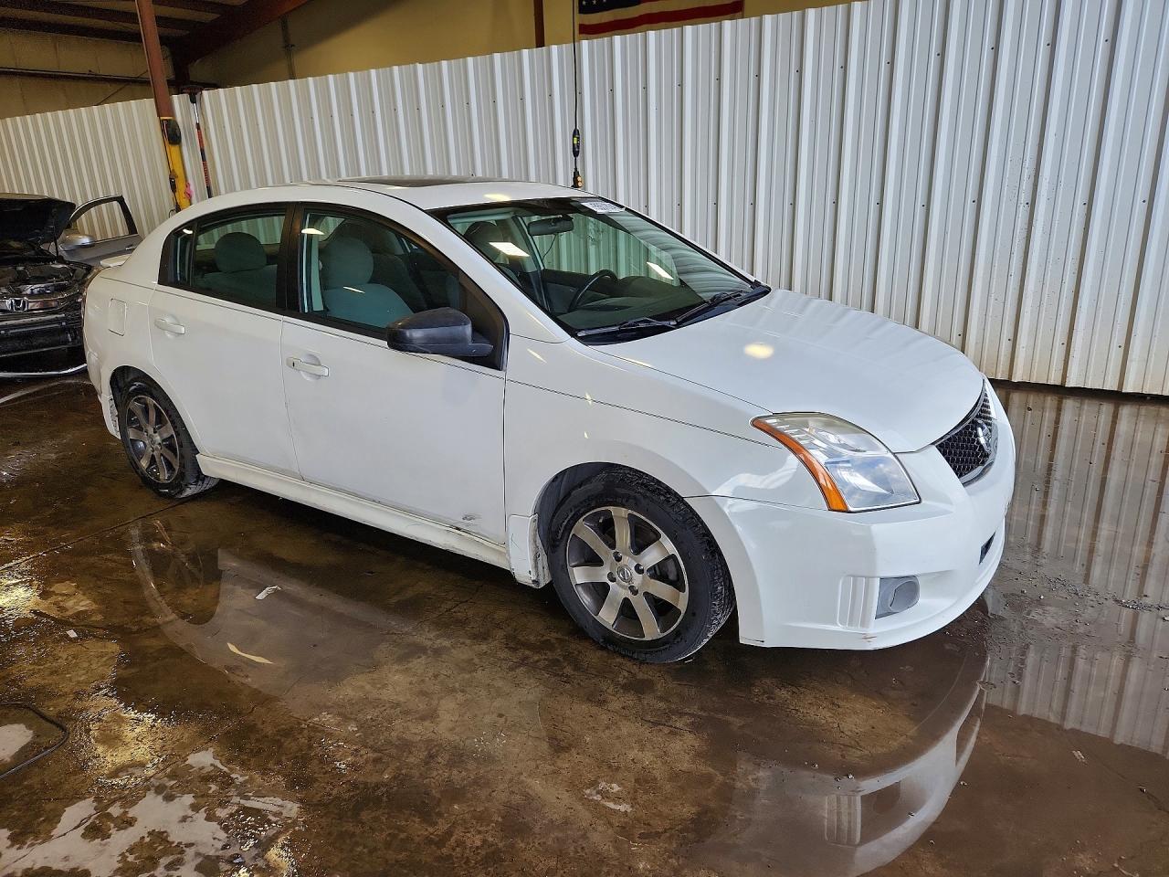 2012 Nissan Sentra 2.0 White vin: 3N1AB6AP5CL780990