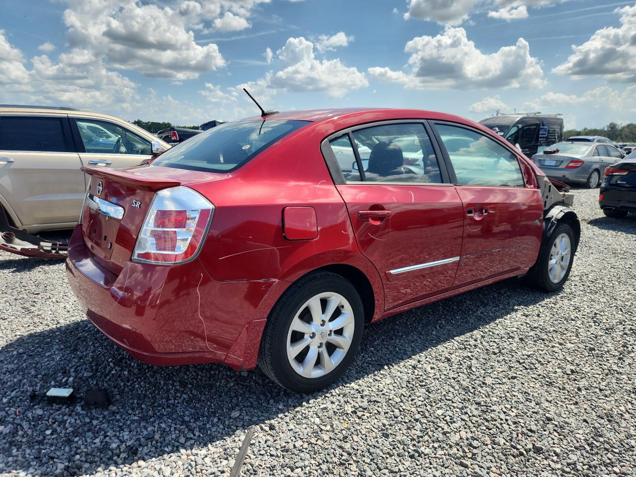 2012 Nissan Sentra 2.0 Red vin: 3N1AB6AP5CL782934