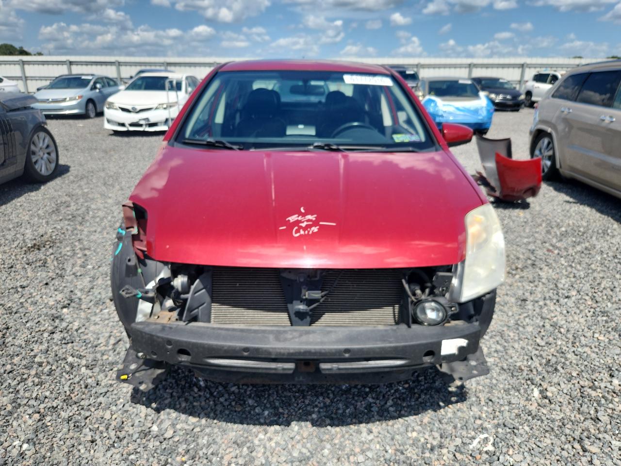 2012 Nissan Sentra 2.0 Red vin: 3N1AB6AP5CL782934