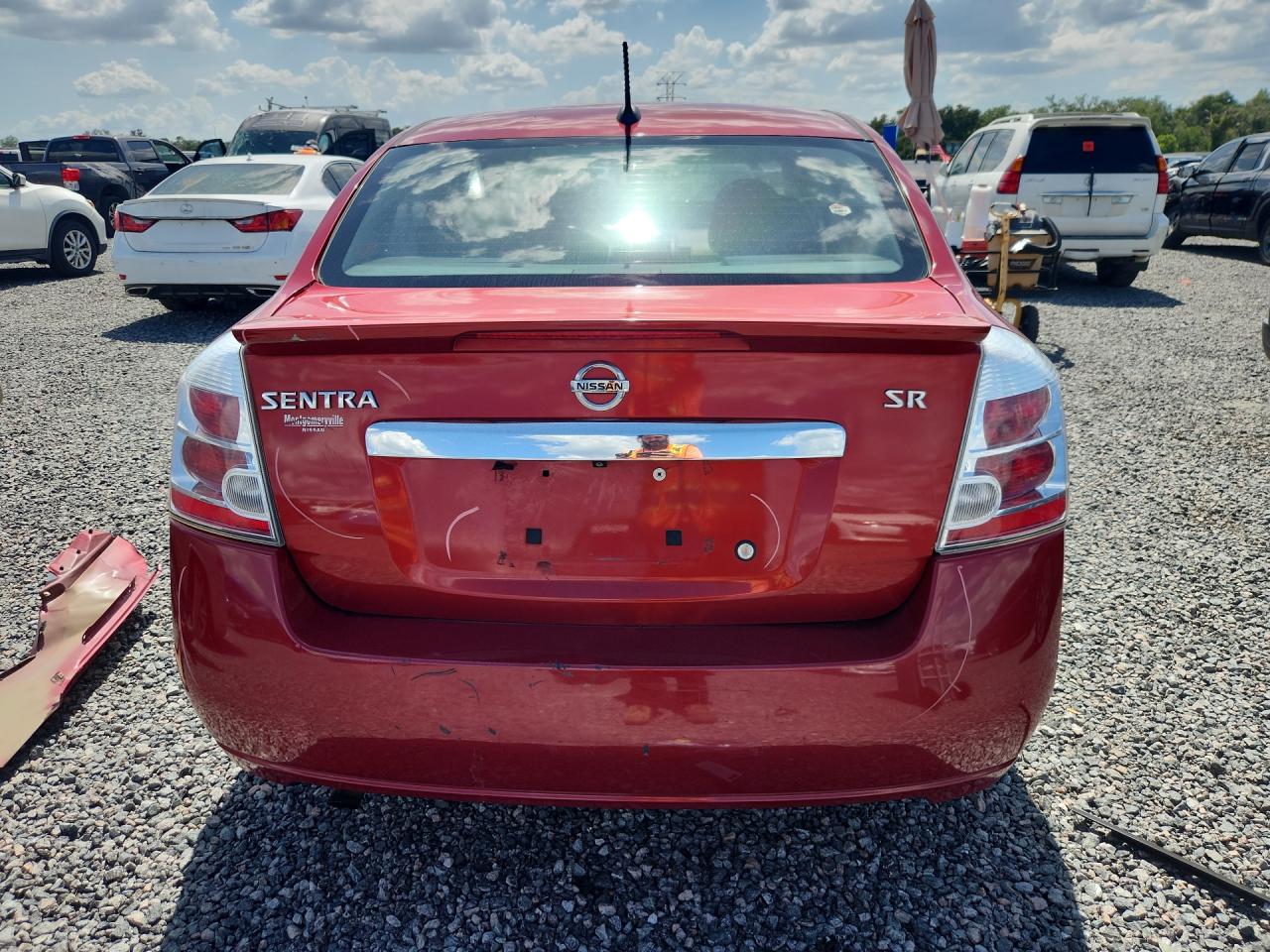 2012 Nissan Sentra 2.0 Red vin: 3N1AB6AP5CL782934