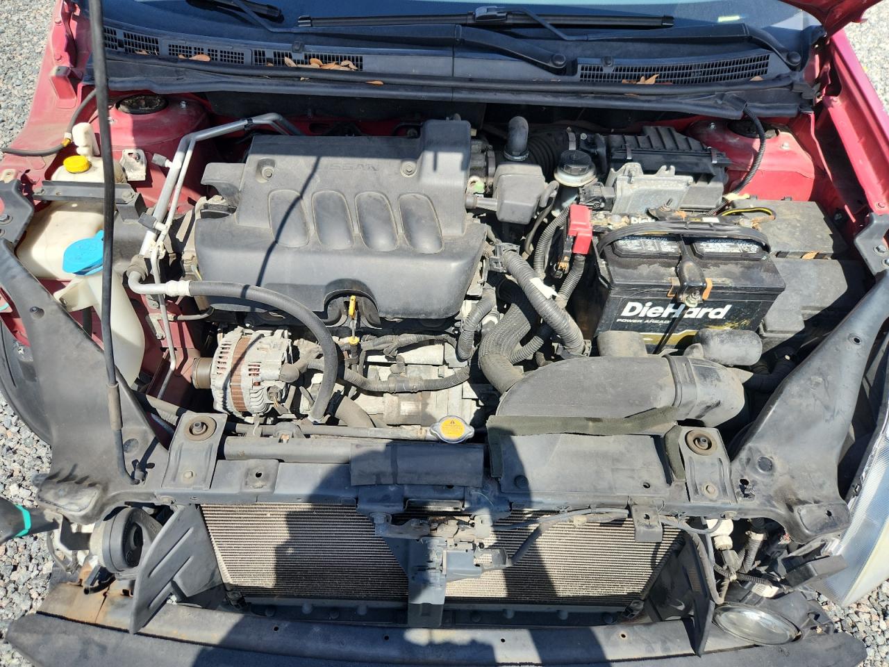 2012 Nissan Sentra 2.0 Red vin: 3N1AB6AP5CL782934
