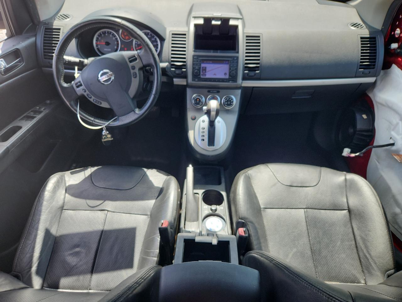2012 Nissan Sentra 2.0 Red vin: 3N1AB6AP5CL782934