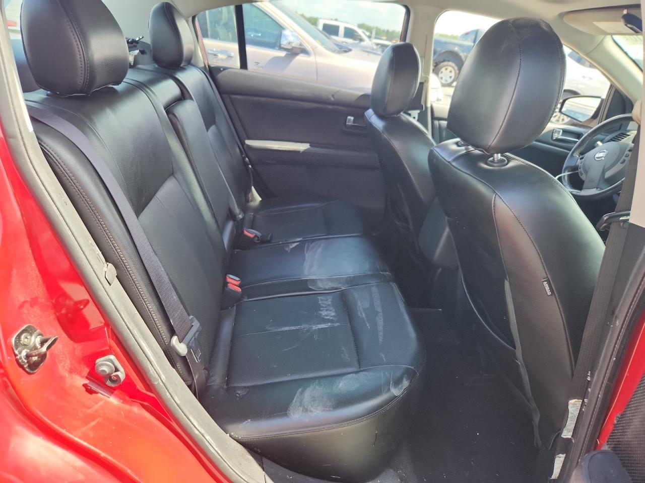 2012 Nissan Sentra 2.0 Red vin: 3N1AB6AP5CL782934